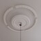 Ekena Millwork 66 3/4-in. OD x 58-in. ID x 4 3/8-in. W x 1-in. P Southampton Acanthus Leaf Ceiling Ring Kit CRK67SO - alternate 3